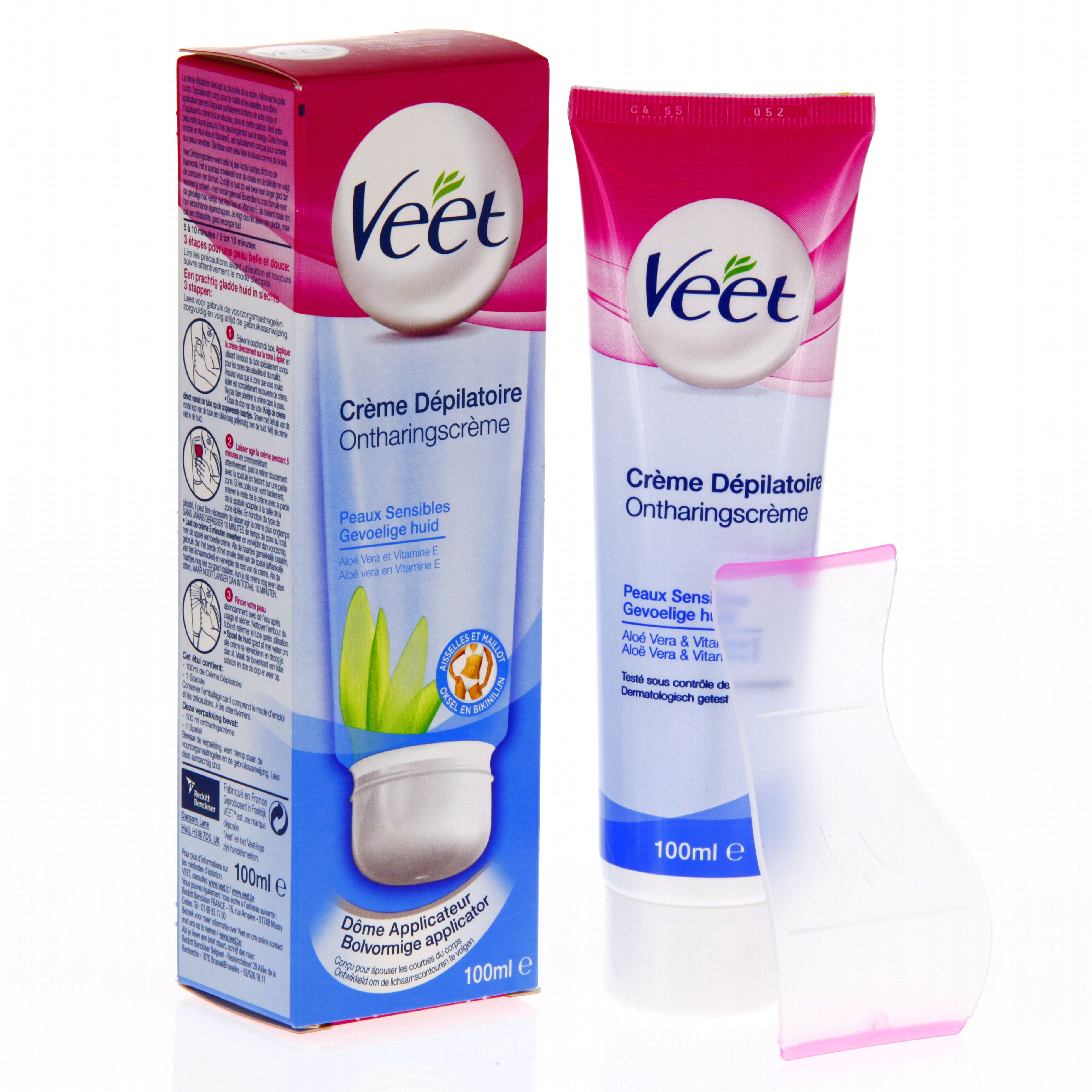 VEET Crème dépilatoire maillot aisselles peaux sensibles VEET Crème dépilatoire maillot aisselles peaux sensibles