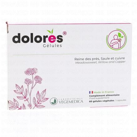 VEGEMEDICA Dolores articulations reine des pres x60 gélules