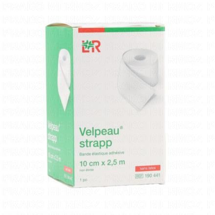 VELPEAU STRAPP Bande De Compression Adh&eacute;sive &eacute;lastique (10cm x 2,5m)