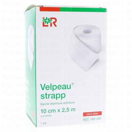 VELPEAU STRAPP Bande De Compression Adh&eacute;sive &eacute;lastique (10cm x 2,5m)
