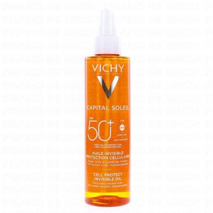 Capital Soleil Huile invisible de protection cellulaire SPF50+ 200ml