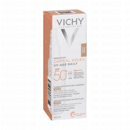 VICHY Capital Soleil - UV Age Daily Fluide teinté anti-photovieillissement 40ml