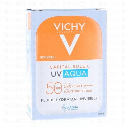 Capital Soleil UV Aqua - Fluide Hydratant Invisible SPF50 50ml 3