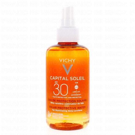 Capital soleil - Eau de protection solaire au bêta-carotène SPF30 spray 200ml