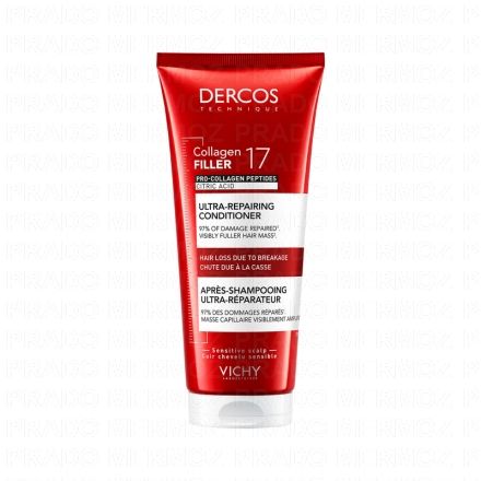 VICHY Dercos - Collagen Filler 17 Après-Shampoing ultra-réparateur 200ml