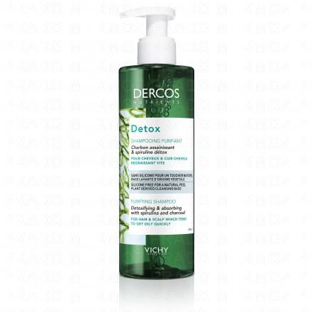 VICHY Dercos Nutrients Detox Shampooing purifiant flacon pompe 250 ml