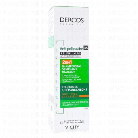 VICHY Dercos - Shampooing + Après-Shampooing Anti-pelliculaire 2en1 (200ml)