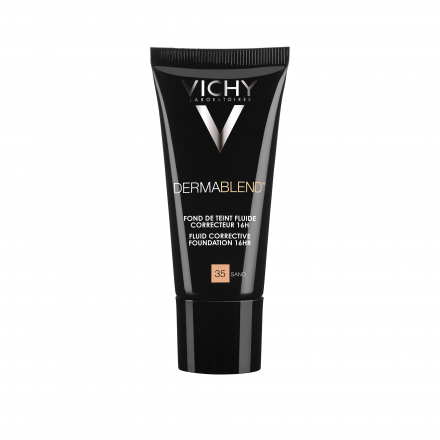 VICHY DermaBlend fond de teint correcteur fluide SPF35 flacon 30 ml (teinte n°35 sand)