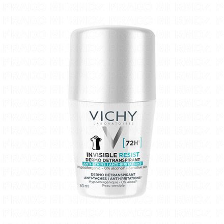 VICHY Dermo-détranspirant Invisible Protect 72h anti-taches anti-irritations (50ml)