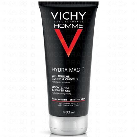 VICHY Homme hydra mag C gel douche corps & cheveux flacon 200ml