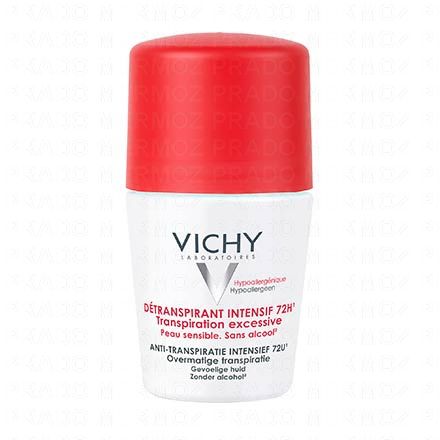 VICHY Détranspirant intensif 72h transpiration exessive (roll'on 50ml)