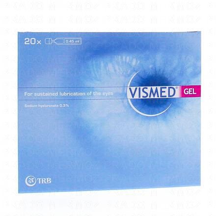 VISMED Gel lubrifiant yeux x20 unidoses de 0.45ml 3