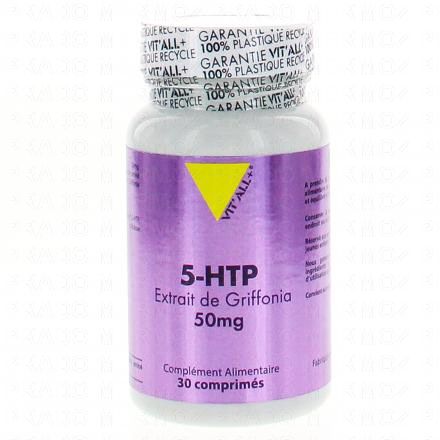 VIT'ALL+ 5-HTP Extrait de Griffonia 30 comprimés