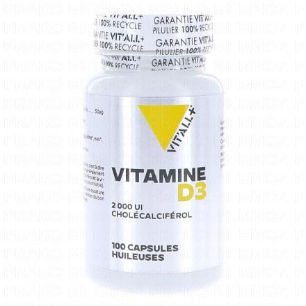 VIT'ALL+ D3 2000UI 100 capsules 2