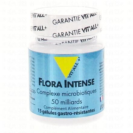 VIT'ALL+ Flora Intense complexe probiotique 50 milliards 15 gélules