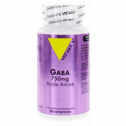 VIT'ALL+ Gaba 750mg 60 comprimés