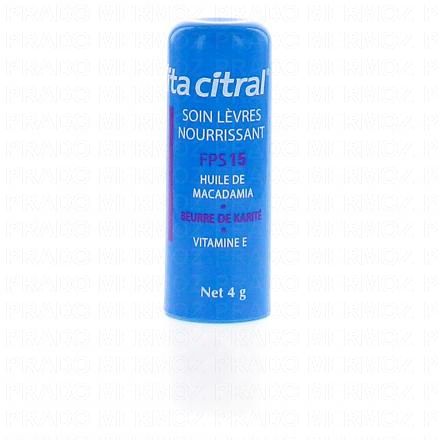 VITACITRAL Soin lèvres nourrissant SPF15 stick 15g