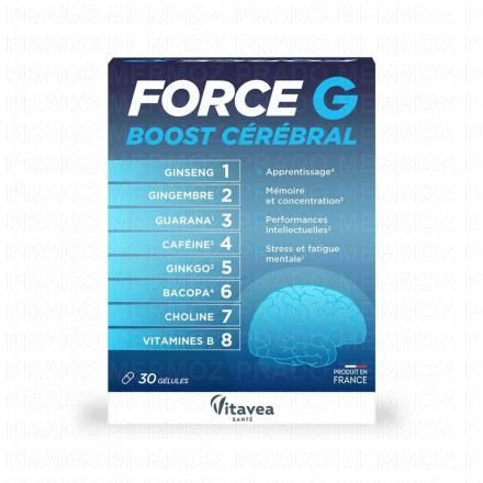 VITAVEA Force G Boost C&eacute;r&eacute;bral x30 g&eacute;lules