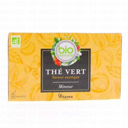 Thé Vert Minceur saveur exotique Bio x20 sachets 2