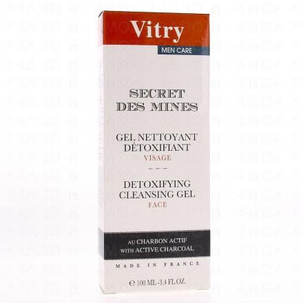 VITRY Men care - Secret des mines Gel nettoyant détoxifiant 100ml