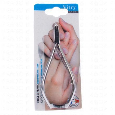 VITRY Nail care - Pince à peaux avec fermoir inox 12cm