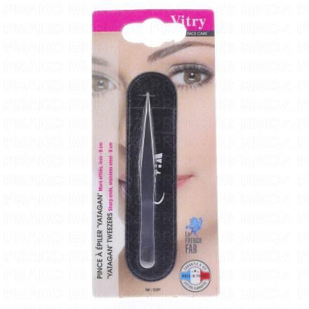 VITRY Face Care - Pince à épiler Inox Mors Micro Effilé