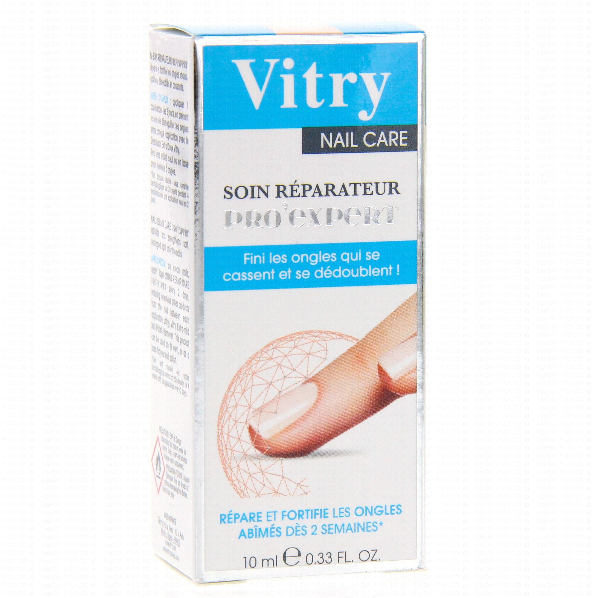 VITRY Nail Care - Soin réparateur flacon 10ml - Parapharmacie Prado Mermoz