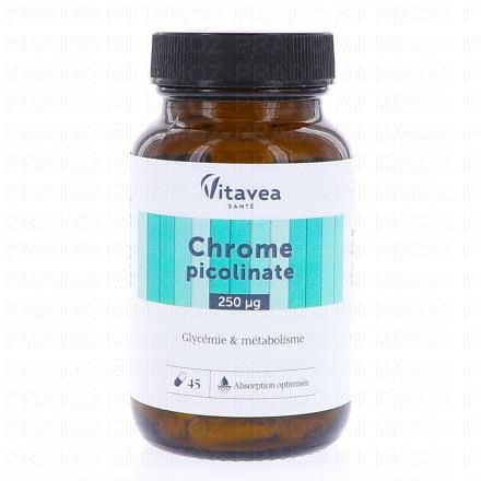 Vitavea Chrome Picolinate 45 gélules 250µg