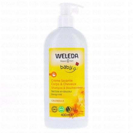 WELEDA Baby Crème Lavante Corps et Cheveux 400ml