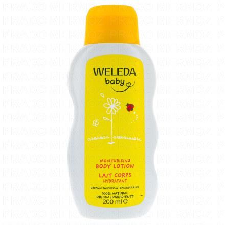 WELEDA Baby - Lait corporel b&eacute;b&eacute; bio au Calendula (200ml)