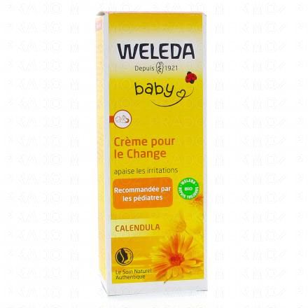 WELEDA Calendula crème pour le change bébé bio (tube 75ml)
