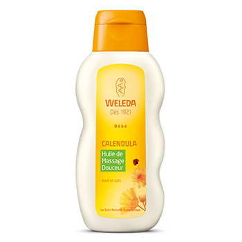 WELEDA Calendula huile de massage douceur bébé bio