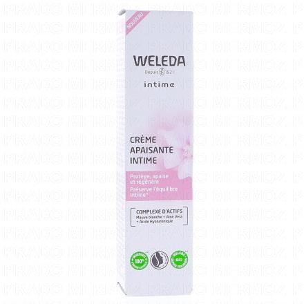 WELEDA Mauve blanche - Crème Apaisante Intime Bio 30ml