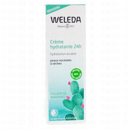 WELEDA Figue de barbarie - Crème hydratante 24h tube 30ml