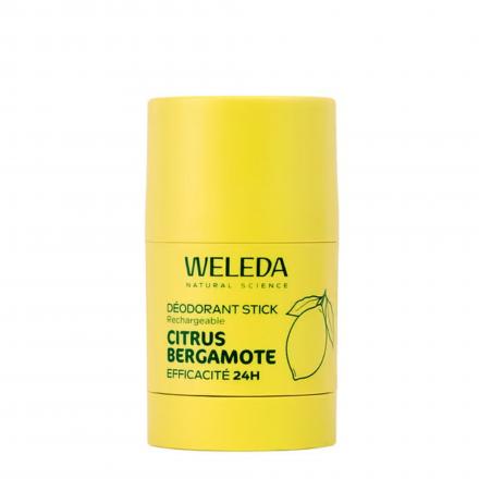 WELEDA D&eacute;odorant Stick Rechargeable Citrus Bergamote 50g (d&eacute;odorant)