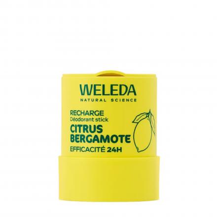 WELEDA D&eacute;odorant Stick Rechargeable Citrus Bergamote 50g (recharge)