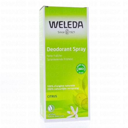 WELEDA Déodorant au Citrus bio flacon spray 100ml