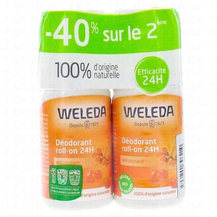 WELEDA Déodorant roll-on argousier (2x50ml)