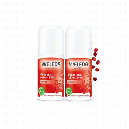 WELEDA Grenade - Déodorant roll-on flacon 50ml x2