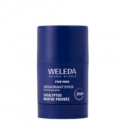 WELEDA For Men - D&eacute;odorant Stick Rechargeable Eucalyptus Menthe Poivr&eacute;e (d&eacute;odorant)