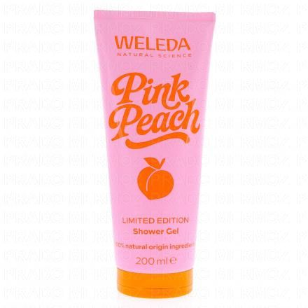 WELEDA Gel Douche Pink Peach 200ml