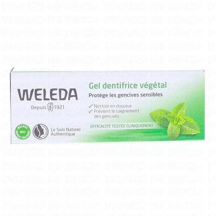 WELEDA Gel dentifrice végétal bio