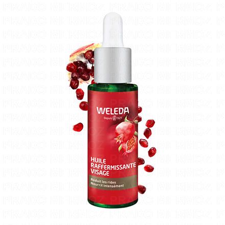 WELEDA Grenade et Peptides de Maca - Huile raffermissante visage flacon 30ml