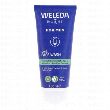 WELEDA Homme - Gel nettoyant visage 2en1 100ml