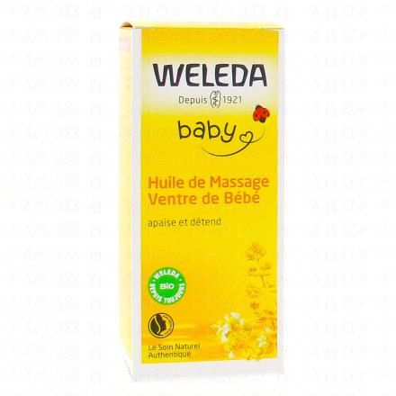 WELEDA Huile de massage ventre de bébé bio