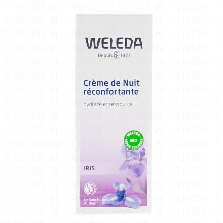 WELEDA Iris Crème de nuit réconfortante bio tube 30ml