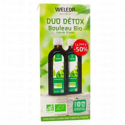 WELEDA Jus de bouleau bio flacon 250ml (lot de 2 flacons de 250 ml)