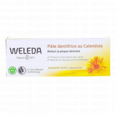 WELEDA Pâte dentifrice au Calendula