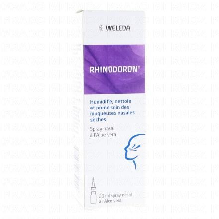 WELEDA Rhinodoron Spray Nasal à l'Aloe Vera 20 ml flacon 20ml