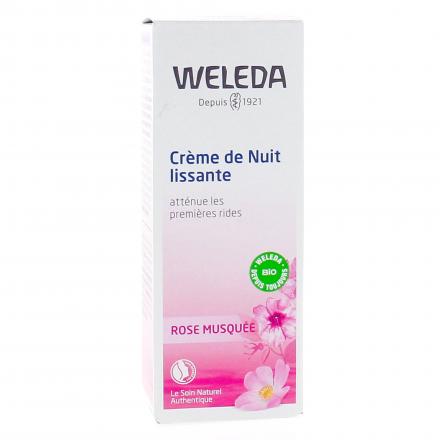 WELEDA Rose Musquée crème de nuit lissante tube 30ml